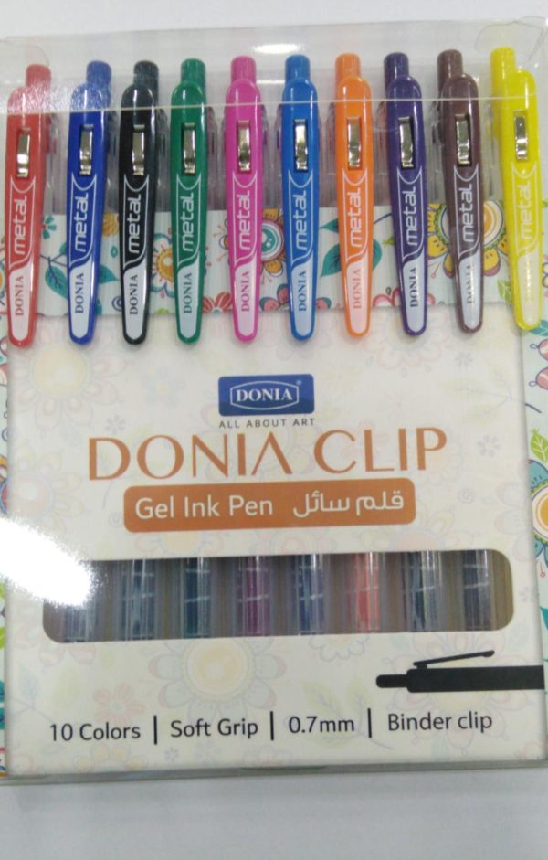 قلم سائل متعدد الألوان Gel lnk Pen