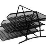 حامل ورق شبك ثلاث رفوف