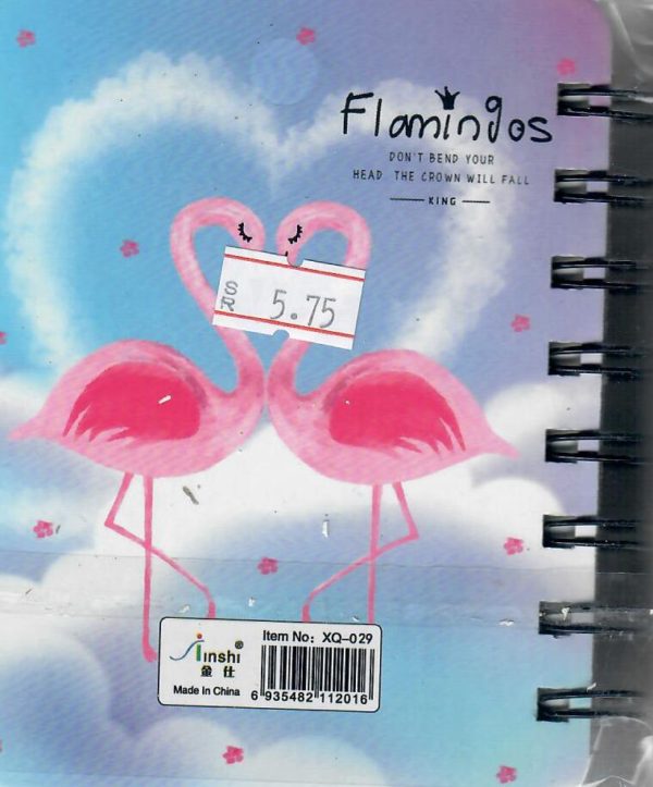 نوت صغير ملون falmingos